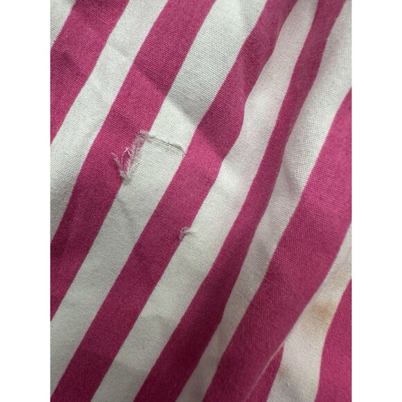 Vtg Kelly's Kids Dress Girls Sz 7 Pink Floral Spring Sundress Ice Cream Striped - Picture 3 of 7